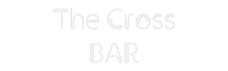 שלט מעוצב אישית The Cross
BAR