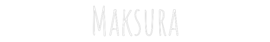 שלט מעוצב אישית Maksura