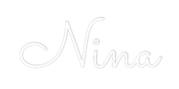 שלט מעוצב אישית Nina