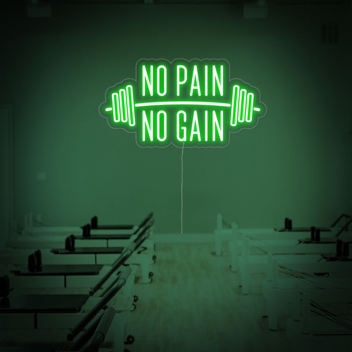 No Pain No Gain - שלט נאון