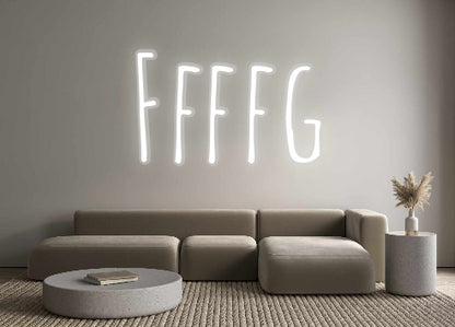 שלט מעוצב אישית Ffffg