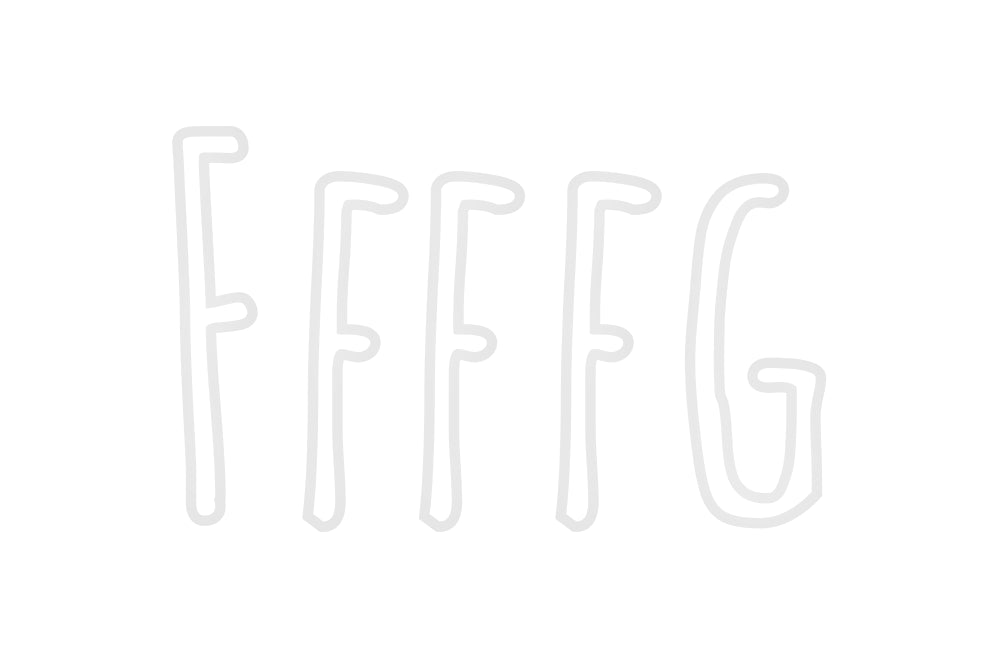 שלט מעוצב אישית Ffffg