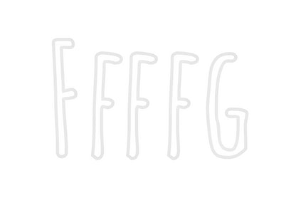 שלט מעוצב אישית Ffffg