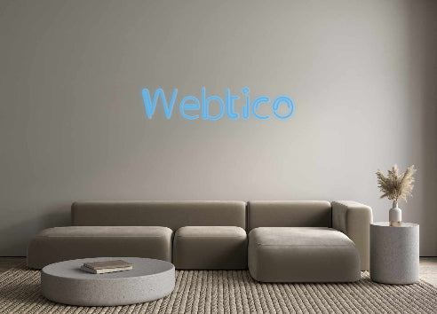 שלט מעוצב אישית Webtico