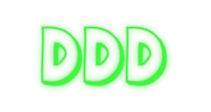 שלט מעוצב אישית Ddd