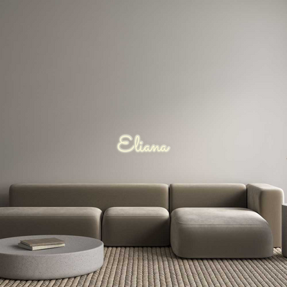 שלט מעוצב אישית Eliana