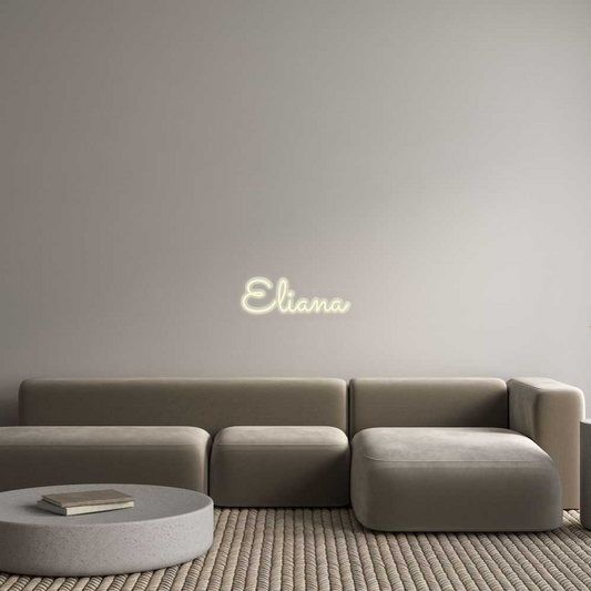 שלט מעוצב אישית Eliana
