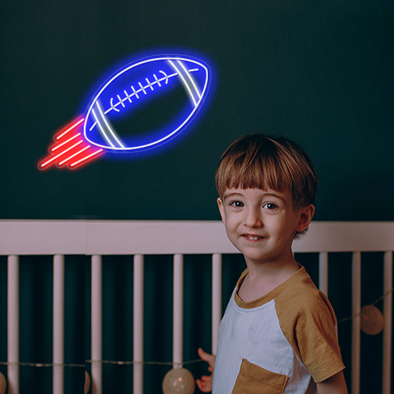 Children room -football - Shine Neon