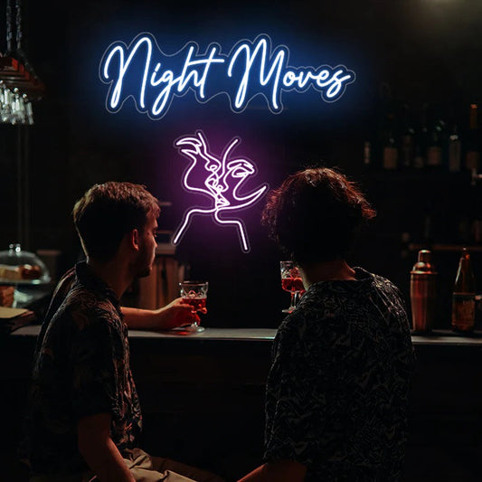night moves - Shine Neon - שילוט לעסק