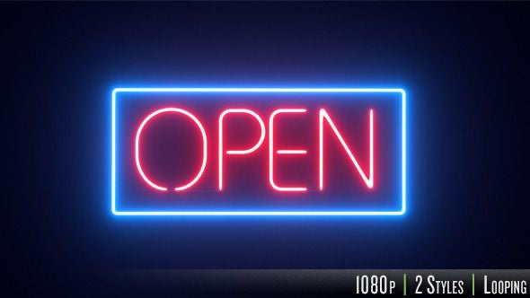 Open Signs - Diverse - Shine Neon