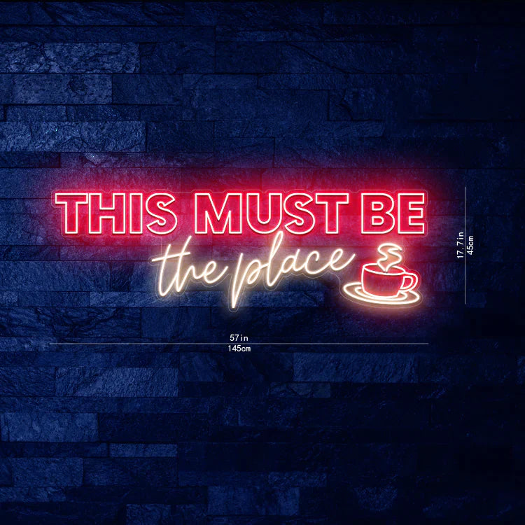 This must be the place! - Shine Neon